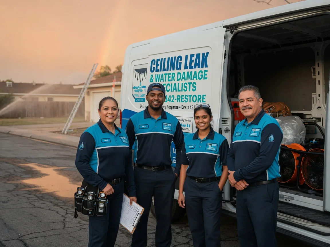 Ceiling Leak Cleanup company in South Paris, ME